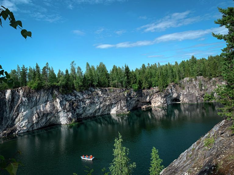 Карелия. Горный парк Рускеала. Карелия. Горный парк Рускеала.