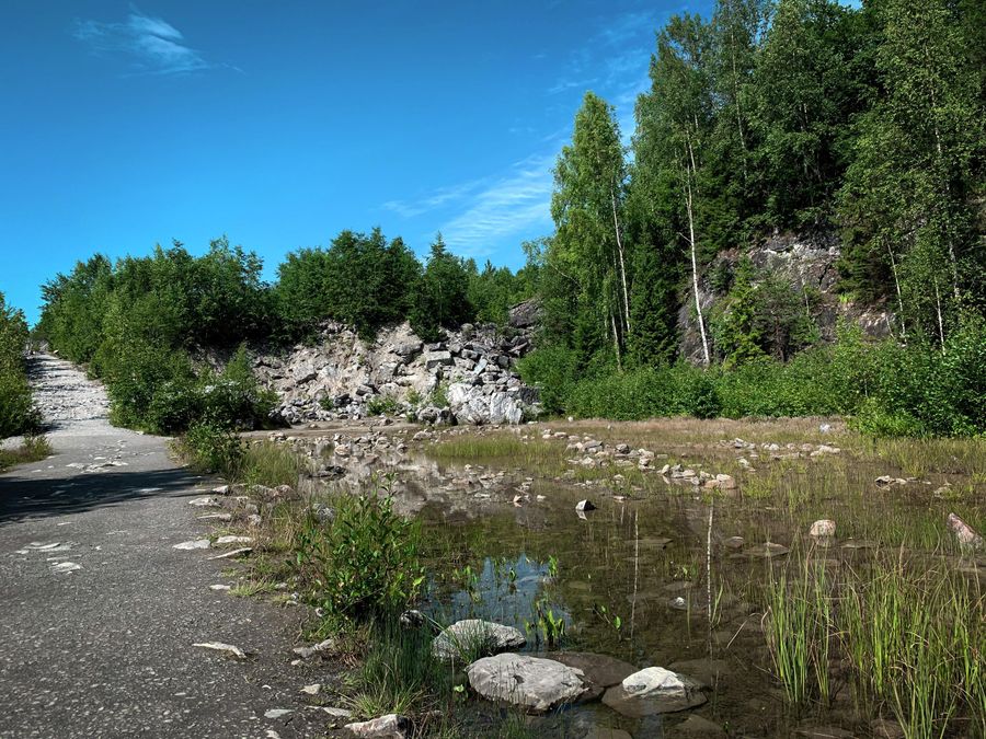 Карелия. Горный парк Рускеала.