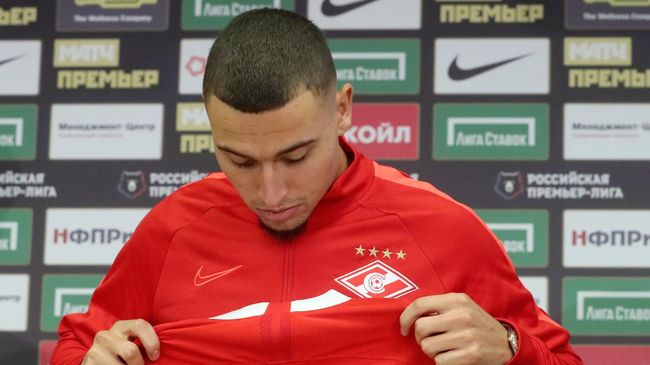 Новичок Спартака Джордан Ларссон Новичок Спартака Джордан Ларссон
