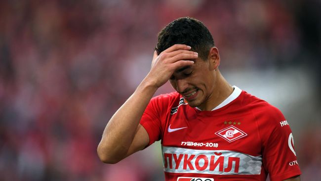 Игрок Спартака Эсекьель Понсе