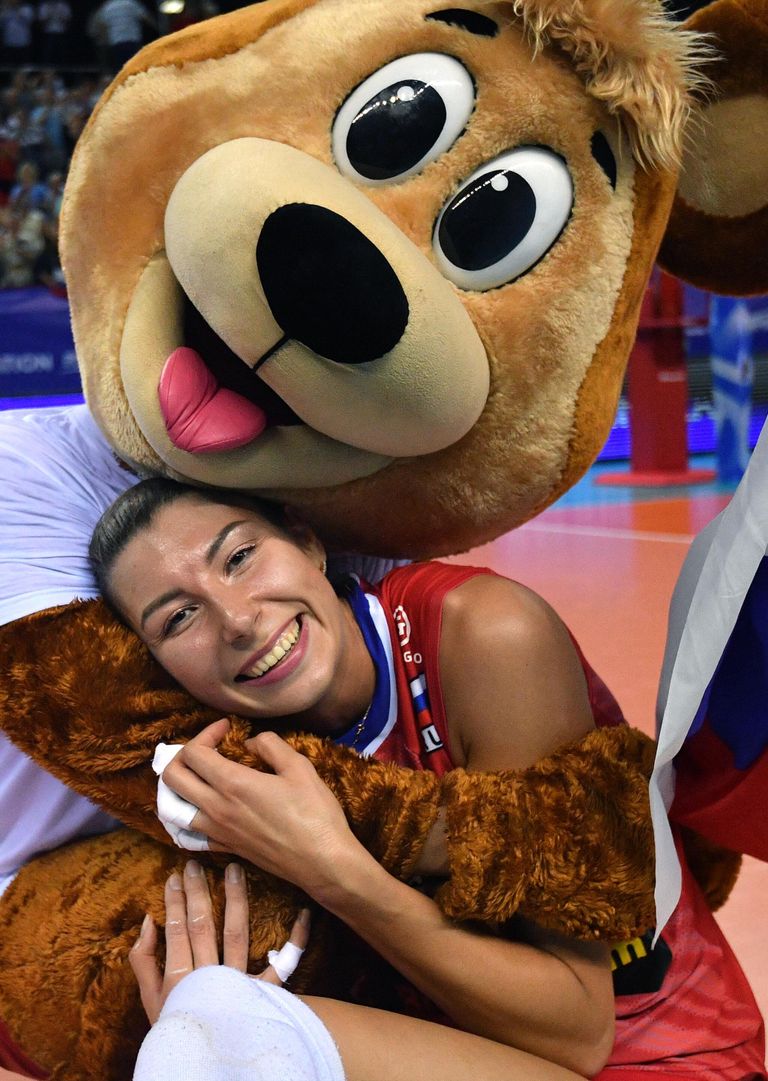 Игрок сборной России по волейболу Ирина Королёва Игрок сборной России по волейболу Ирина Королёва