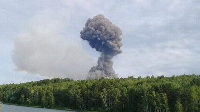 Взрыв в Ачинском районе Взрыв в Ачинском районе