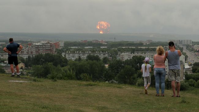 Взрыв на территории воинской части в Ачинском районе Красноярского края