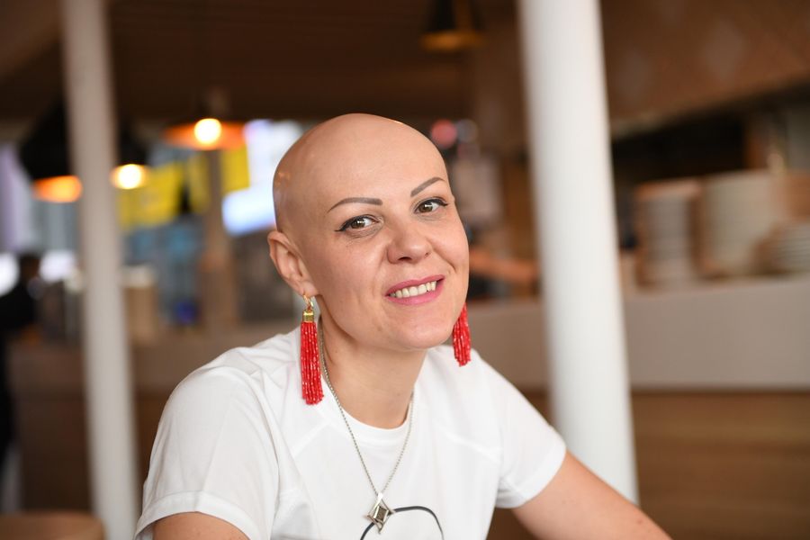 Марина Золотова в аэропорту перед отлетом в Техас Марина Золотова в аэропорту перед отлетом в Техас