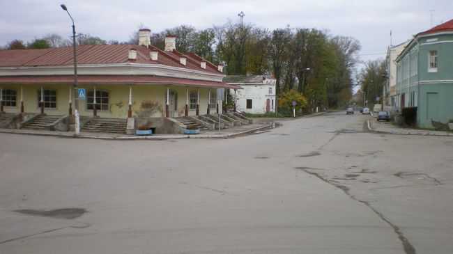 Улица в Шлиссельбурге Улица в Шлиссельбурге
