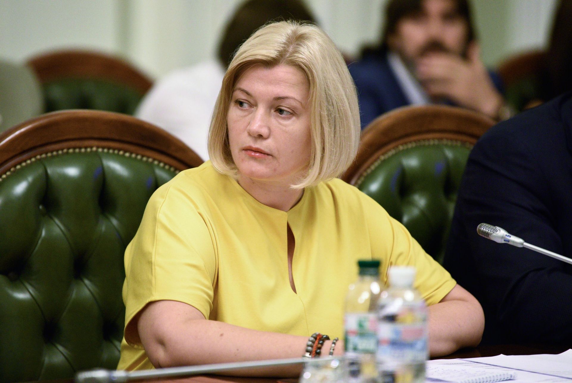 Депутат партии Европейская Солидарность Ирина Геращенко на первом заседании Подготовительной депутатской группы из числа новоизбранных народных депутатов Украины в Киеве. 9 августа 2019 Депутат партии Европейская Солидарность Ирина Геращенко на первом заседании Подготовительной депутатской группы из числа новоизбранных народных депутатов Украины в Киеве. 9 августа 2019 - РИА Новости, 1920, 01.12.2022