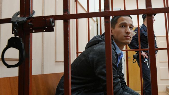 Айдар Губайдуллин на заседании Басманного суда города Москвы Айдар Губайдуллин на заседании Басманного суда города Москвы