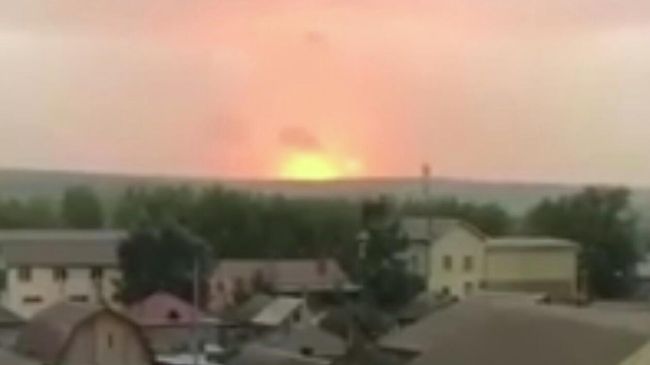 Взрыв в Ачинском районе Взрыв в Ачинском районе