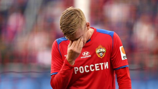 Игрок ЦСКА Арнор Сигурдссон Игрок ЦСКА Арнор Сигурдссон