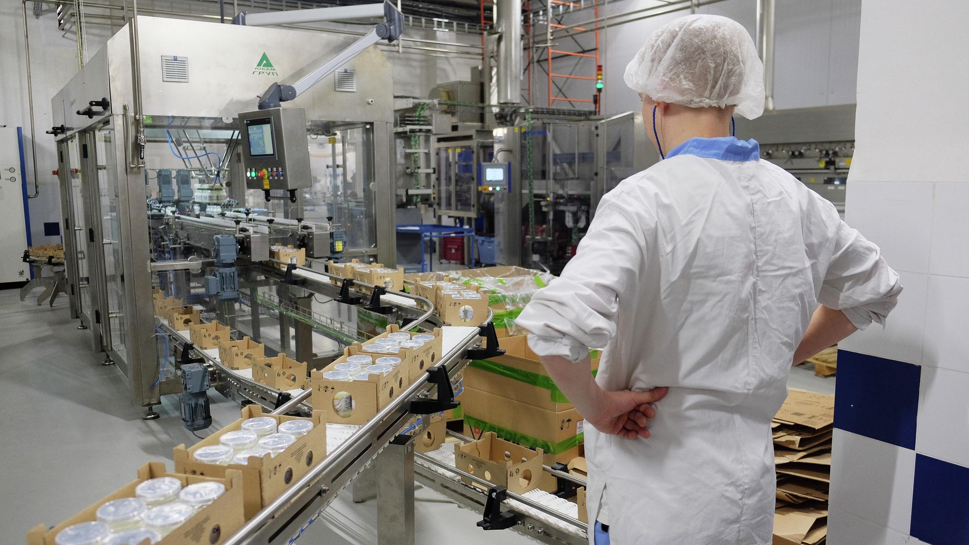 Завод компании Danone в Самаре Завод компании Danone в Самаре - РИА Новости, 1920, 07.04.2023