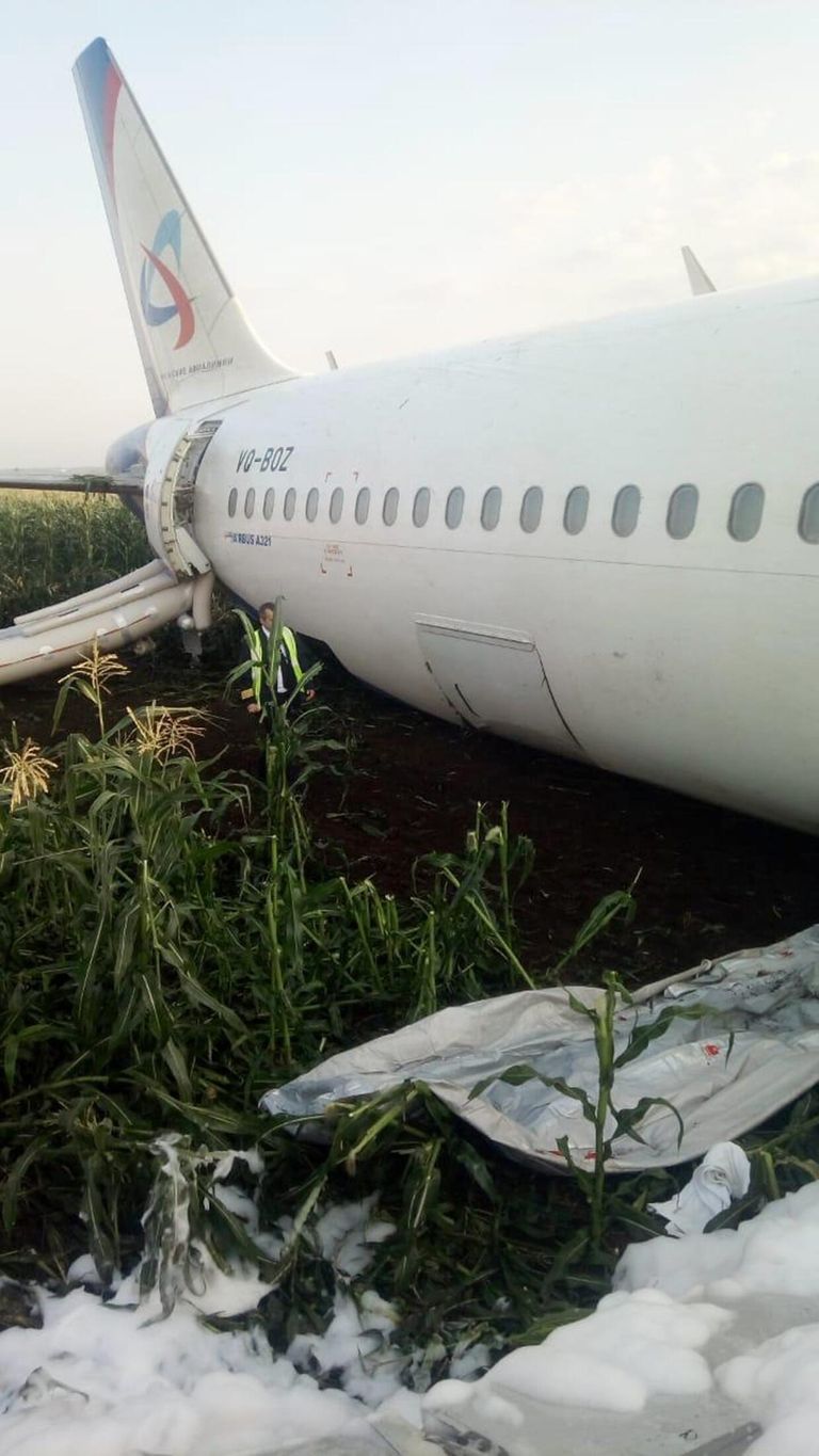 Самолет А-321 с пассажирами на борту совершил жесткую посадку в Подмосковье Самолет А-321 с пассажирами на борту совершил жесткую посадку в Подмосковье