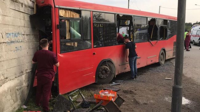 На месте ДТП в Перми. 17 августа 2019
