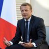Президент Франции Эммануэль Макрон на встрече с президентом РФ Владимиром Путиным Президент Франции Эммануэль Макрон на встрече с президентом РФ Владимиром Путиным