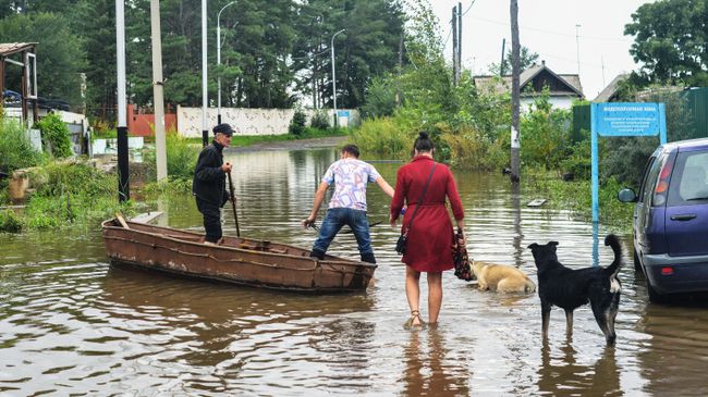 Паводок в Хабаровске