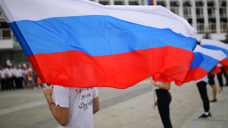 Празднование Дня государственного флага Российской Федерации в Краснодаре Празднование Дня государственного флага Российской Федерации в Краснодаре