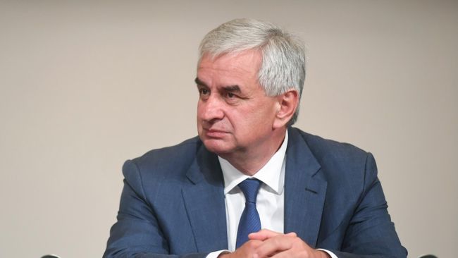 Президент Абхазии Рауль Хаджимба