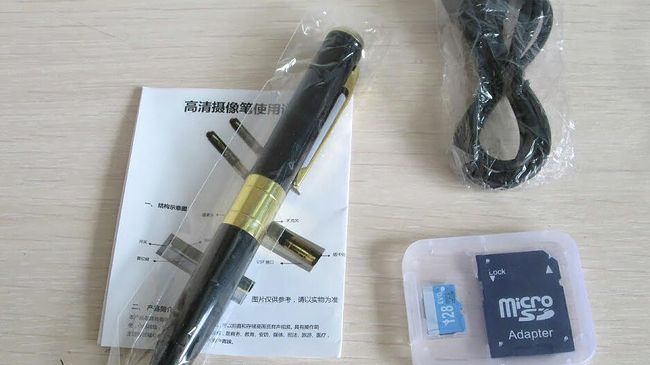 Ручка со встроенной видеокамерой Ручка со встроенной видеокамерой