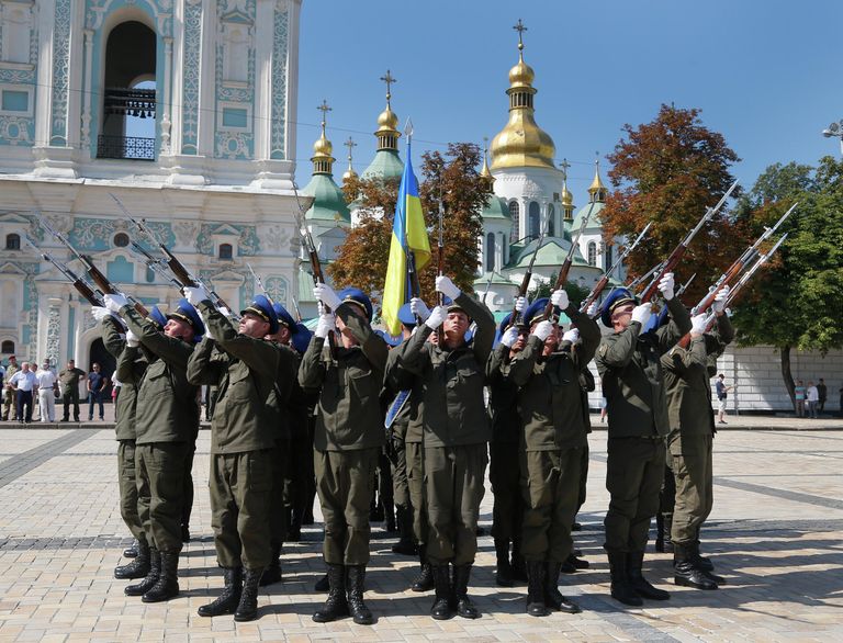 Репетиция парада в честь Дня Независимости Украины в центре Киева. 20 августа 2019 Репетиция парада в честь Дня Независимости Украины в центре Киева. 20 августа 2019