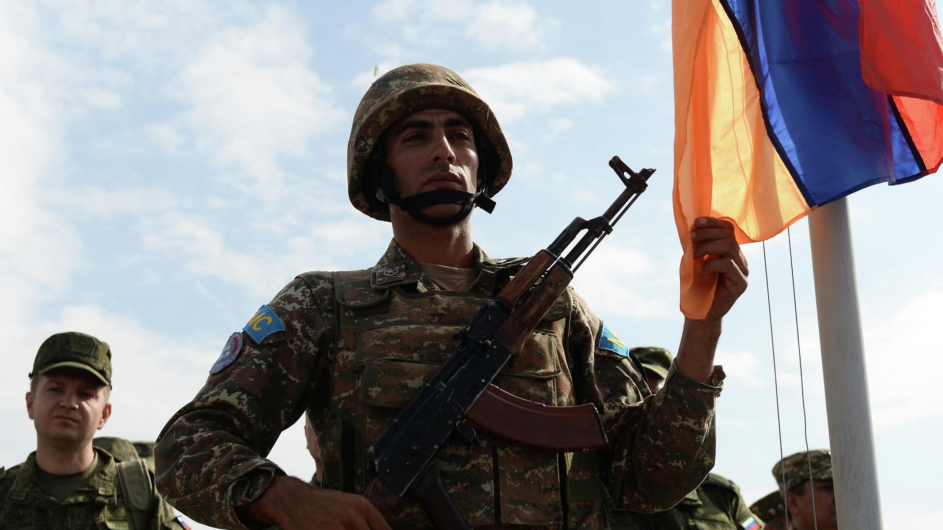 Военнослужащий подразделения Вооруженных сил Армении Военнослужащий подразделения Вооруженных сил Армении - РИА Новости, 1920, 11.08.2026