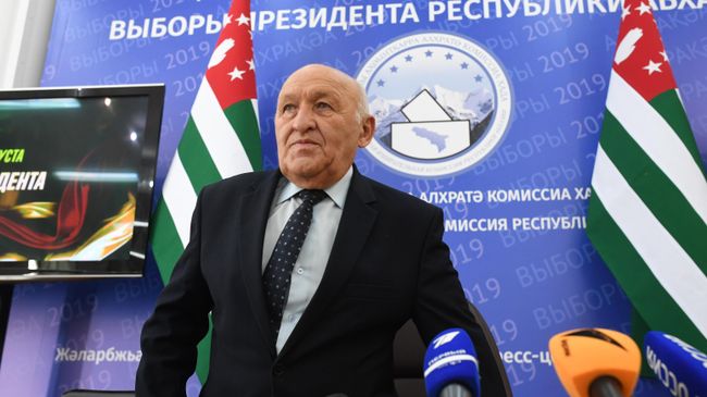 Спикер Народного Собрания Абхазии Валерий Кварчия