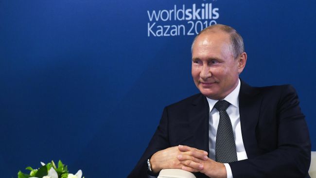 Президент РФ В. Путин принял участие в церемонии закрытия чемпионата мира WorldSkills 2019 в Казани Президент РФ В. Путин принял участие в церемонии закрытия чемпионата мира WorldSkills 2019 в Казани