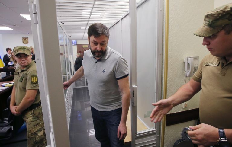Руководитель портала РИА Новости Украина Кирилл Вышинский на заседании апелляционного суда Киева Руководитель портала РИА Новости Украина Кирилл Вышинский на заседании апелляционного суда Киева