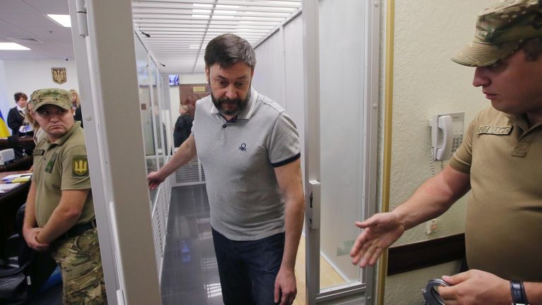 Руководитель портала РИА Новости Украина Кирилл Вышинский на заседании апелляционного суда Киева Руководитель портала РИА Новости Украина Кирилл Вышинский на заседании апелляционного суда Киева