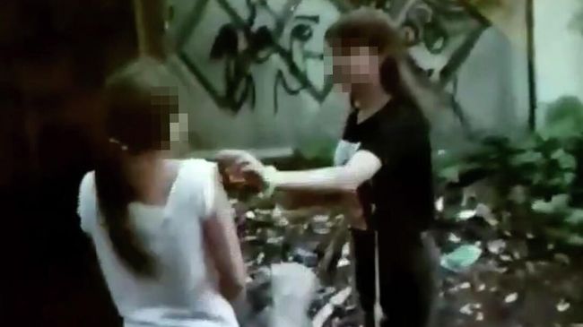 Стоп-кадр видео нападения на девочку-инвалида в Нижнем Новгороде Стоп-кадр видео нападения на девочку-инвалида в Нижнем Новгороде