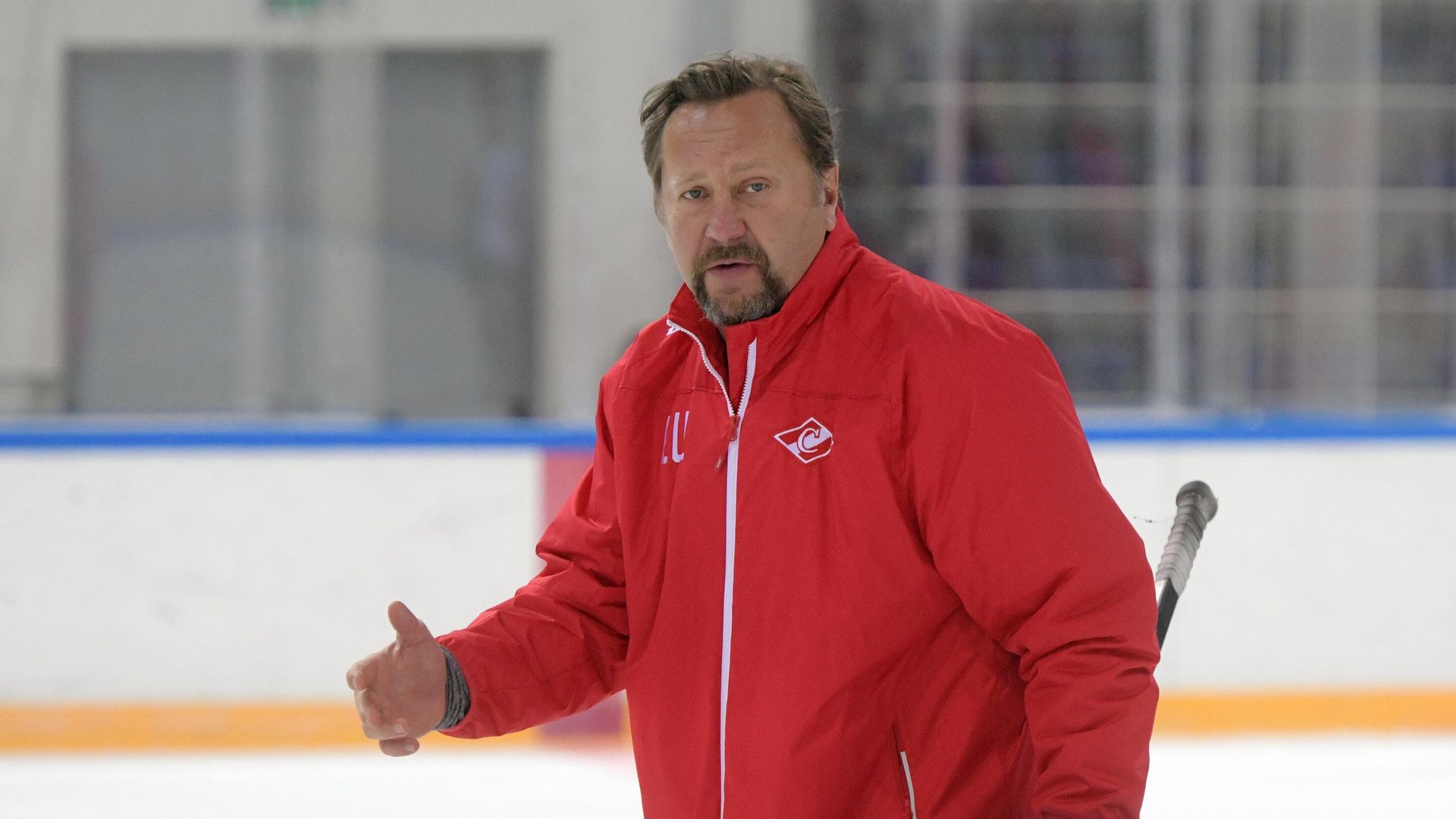 Тренер ХК Спартак Игорь Уланов Тренер ХК Спартак Игорь Уланов - РИА Новости, 1920, 19.01.2023