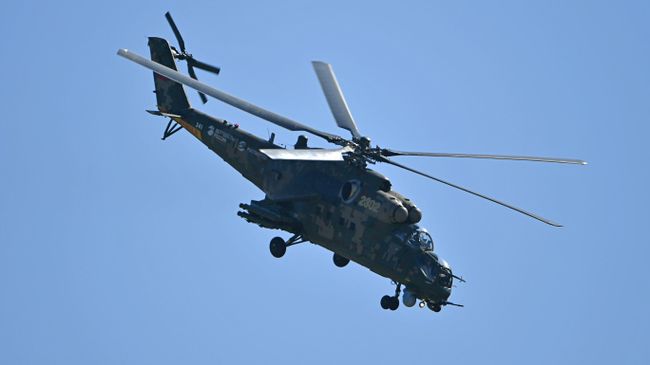 Российский транспортно-боевой вертолёт Ми-35М Российский транспортно-боевой вертолёт Ми-35М