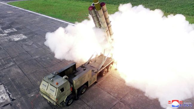 Испытания новой ракетной пусковой установки в КНДР. 24 августа 2019 Испытания новой ракетной пусковой установки в КНДР. 24 августа 2019