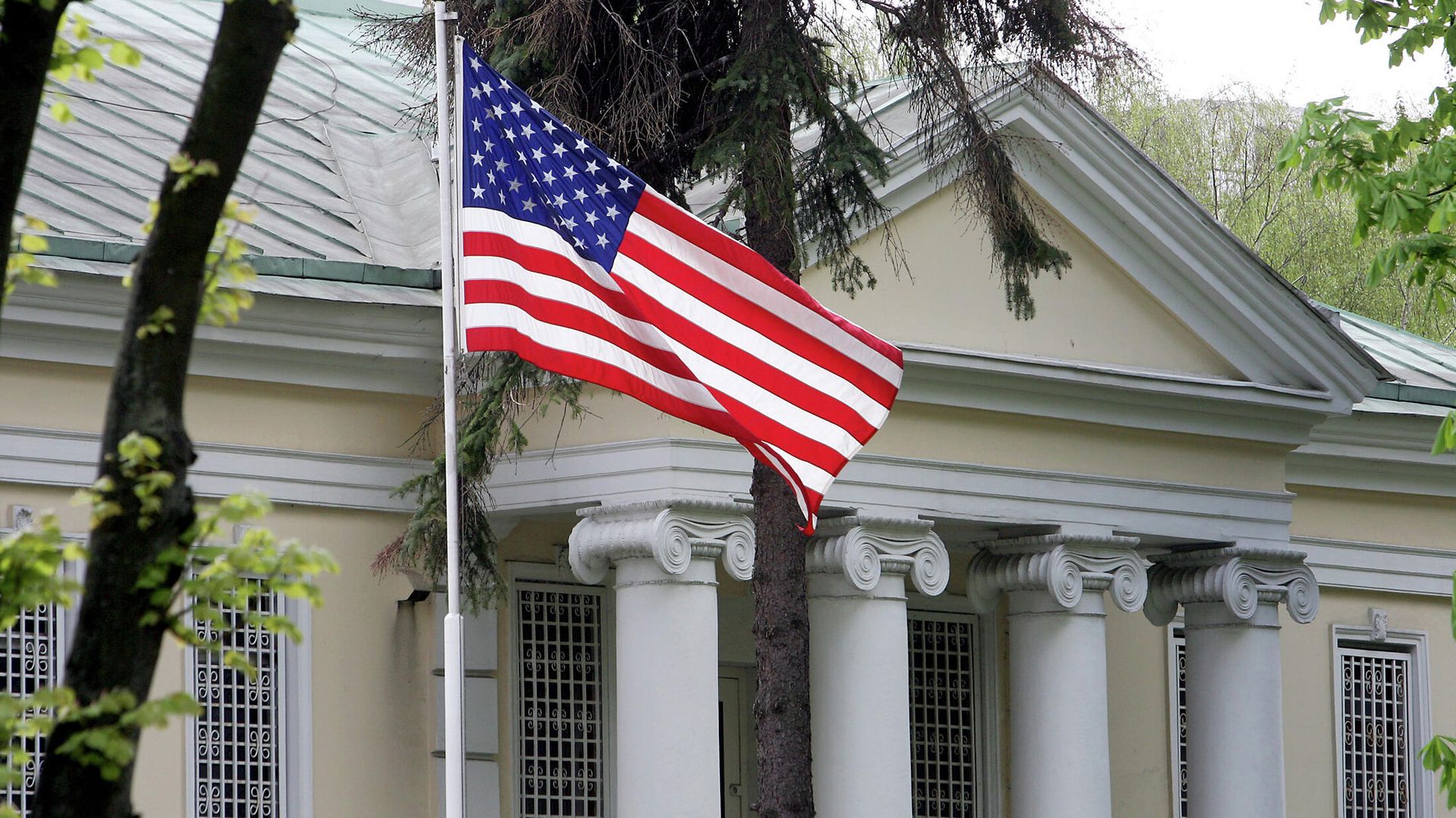 Здание посольства США в Минске Здание посольства США в Минске - РИА Новости, 1920, 18.02.2021