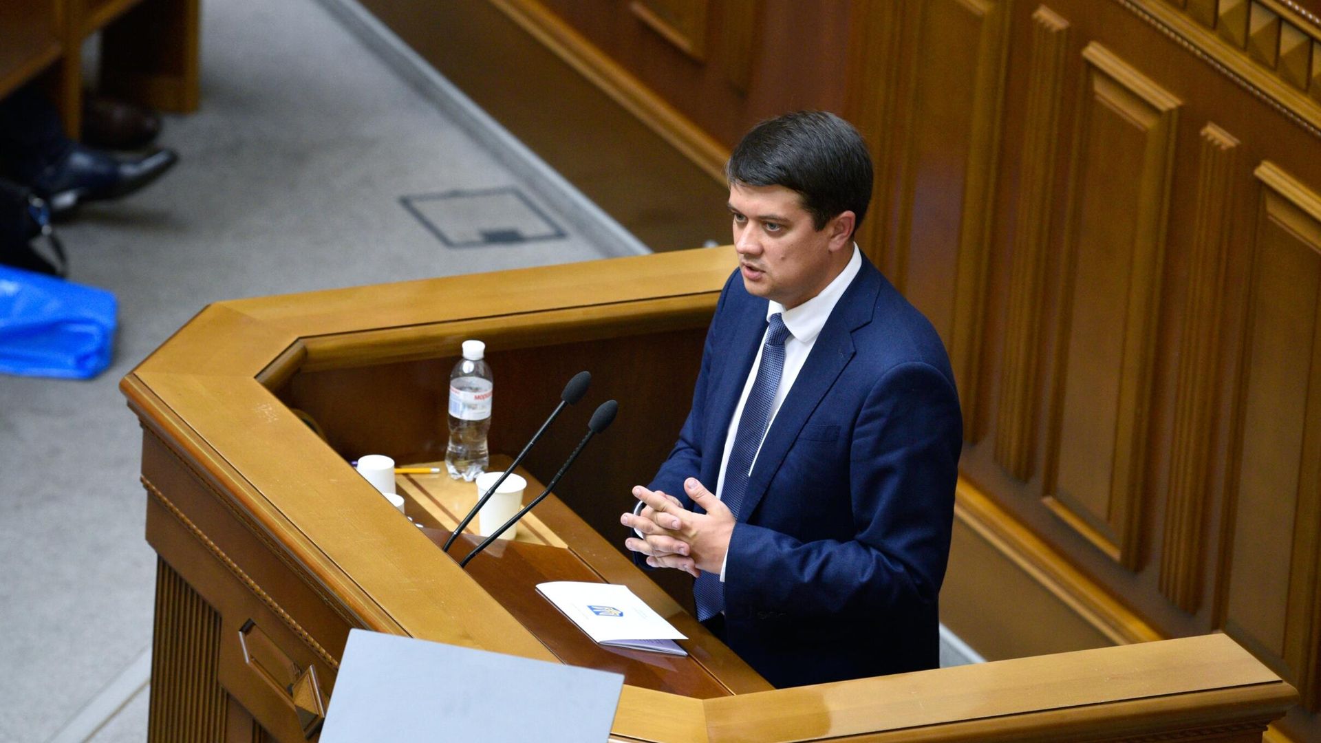 Председатель Верховной рады Украины Дмитрий Разумков Председатель Верховной рады Украины Дмитрий Разумков - РИА Новости, 1920, 12.02.2026