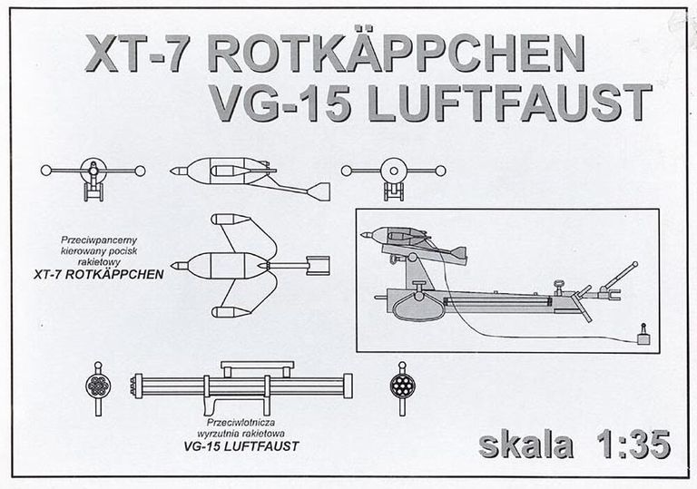 Схема немецкой разработки 1944-го X-7 Rotkappchen (Красная шапочка) и VG-15 Luftfaust Схема немецкой разработки 1944-го X-7 Rotkappchen (Красная шапочка) и VG-15 Luftfaust