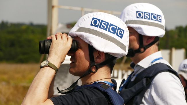 Представители инспекции ОБСЕ в Донецке Представители инспекции ОБСЕ в Донецке