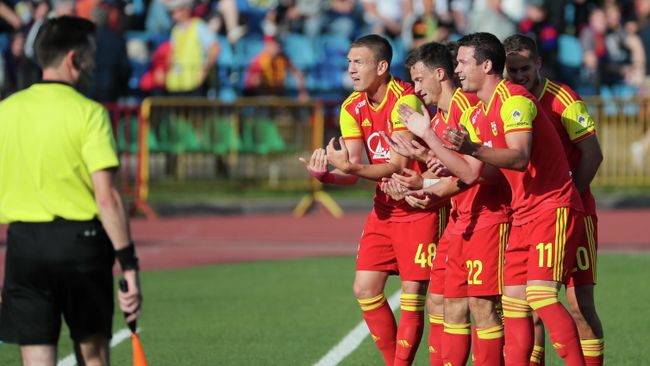 Футболисты тульского Арсенала