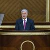 Президент Казахстана Касым-Жомарт Токаев выступает на открытии сессии парламента