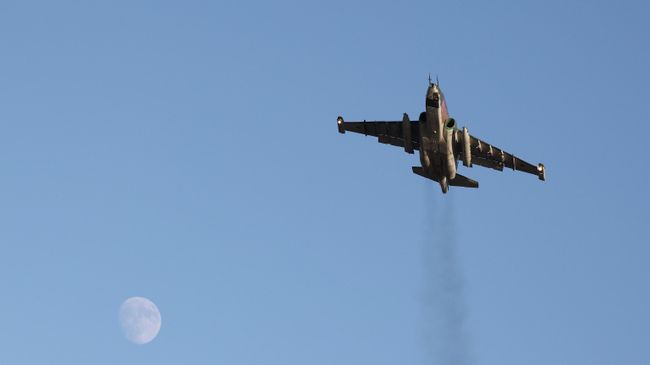 Летно-тактические учения на Су-25СМ3