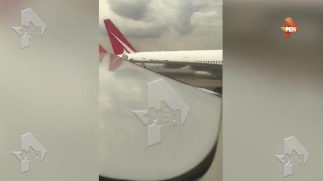 Столкновение самолетов в аэропорту Шереметьево Столкновение самолетов в аэропорту Шереметьево