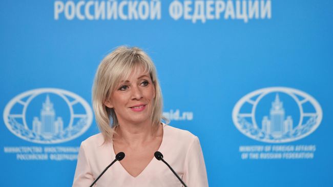 Официальный представитель Министерства иностранных дел России Мария Захарова Официальный представитель Министерства иностранных дел России Мария Захарова