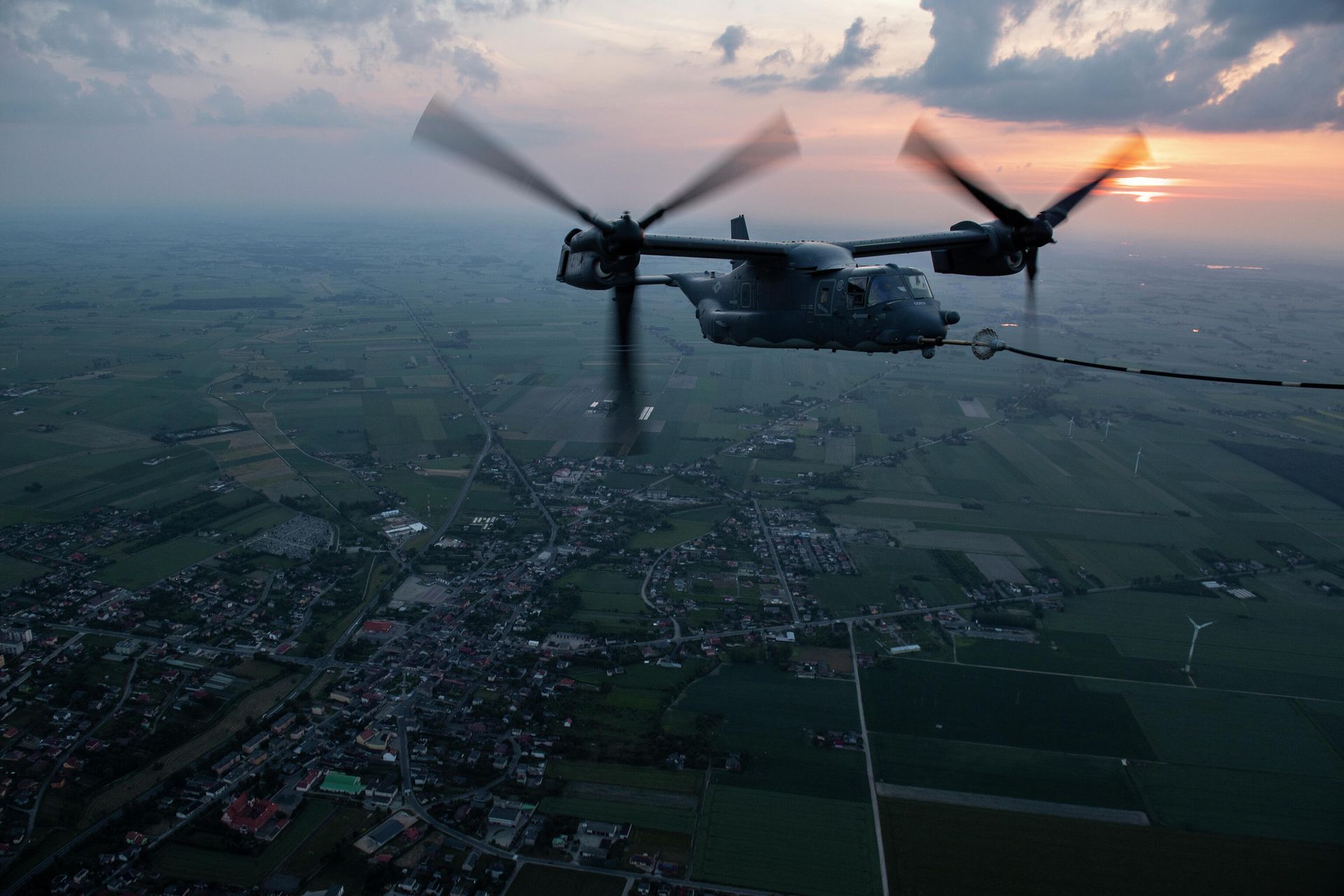 Конвертоплан ВВС США CV-22 Osprey Конвертоплан ВВС США CV-22 Osprey - РИА Новости, 1920, 21.05.2024