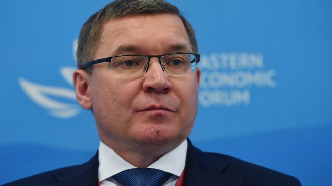 Министр строительства и жилищно-коммунального хозяйства РФ Владимир Якушев на Восточном экономическом форуме во Владивостоке
