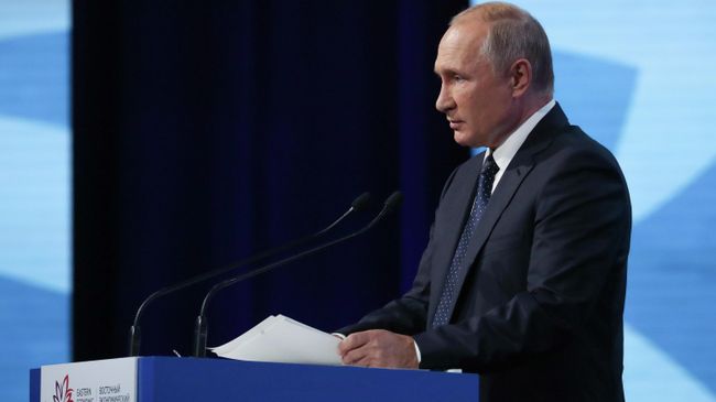 Президент РФ Владимир Путин
