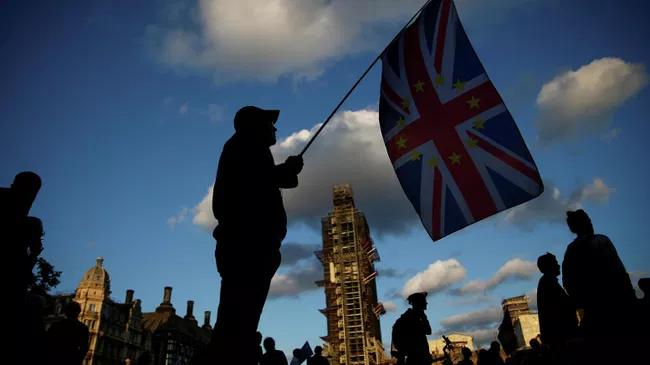 Противники Brexit в Лондоне. 4 сентября 2019 Противники Brexit в Лондоне. 4 сентября 2019