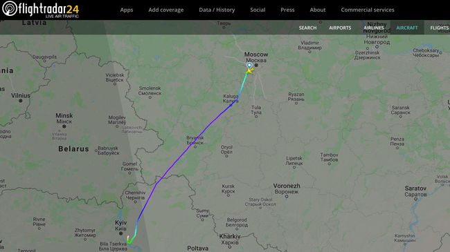 Информация о рейсе Москва - Киев на сайте Flightradar. 7 сентября 2019 Информация о рейсе Москва - Киев на сайте Flightradar. 7 сентября 2019