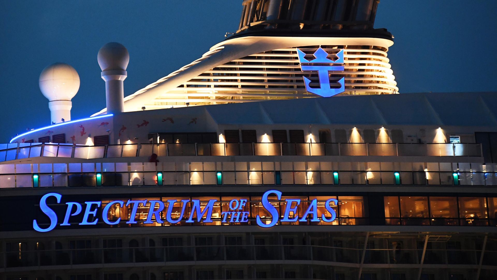 Круизный лайнер Spectrum of the Seas п - РИА Новости, 1920, 11.11.2024