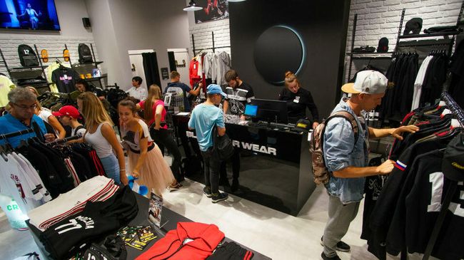 Магазин Black Star Wear в торговом центре Alfa в Риге
Магазин Black Star Wear в торговом центре Alfa в Риге
