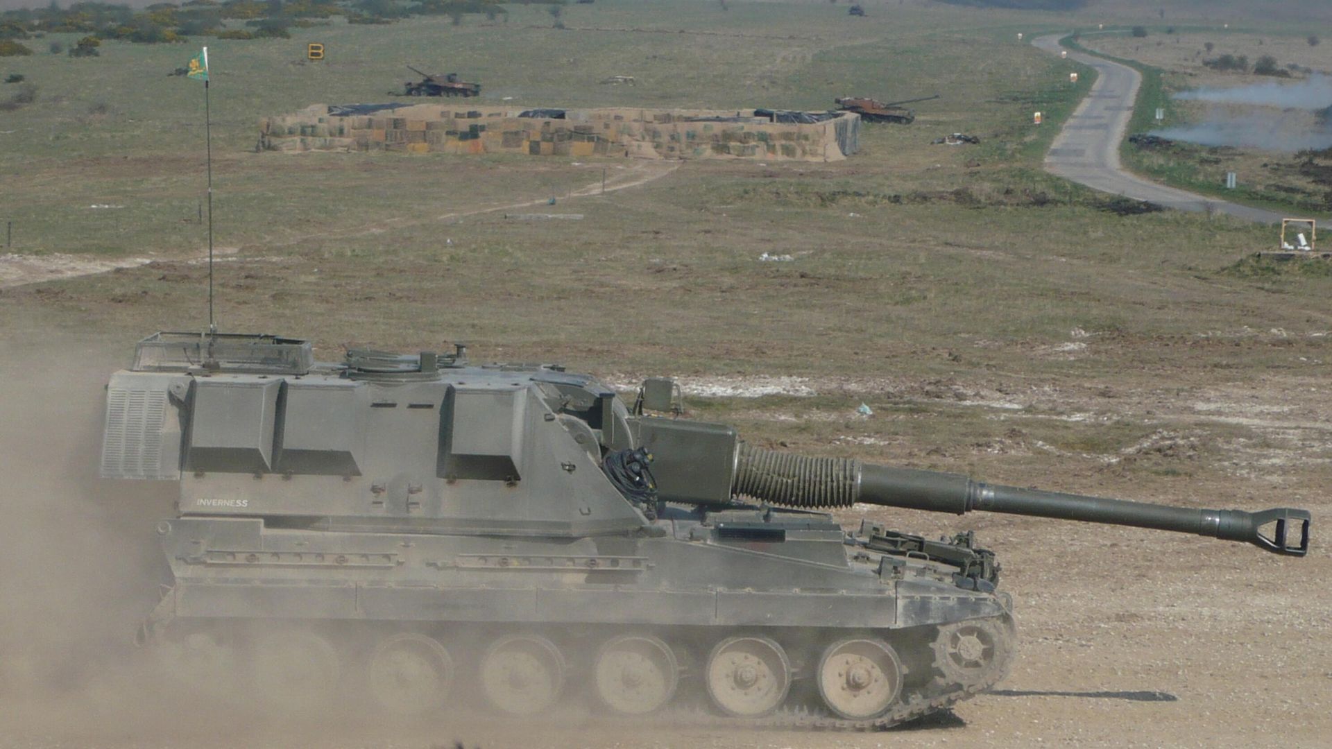 Самоходная артиллерийская установка AS-90 Самоходная артиллерийская установка AS-90 - РИА Новости, 1920, 26.09.2024