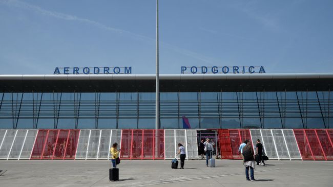 Аэропорт Подгорицы в Черногории Аэропорт Подгорицы в Черногории