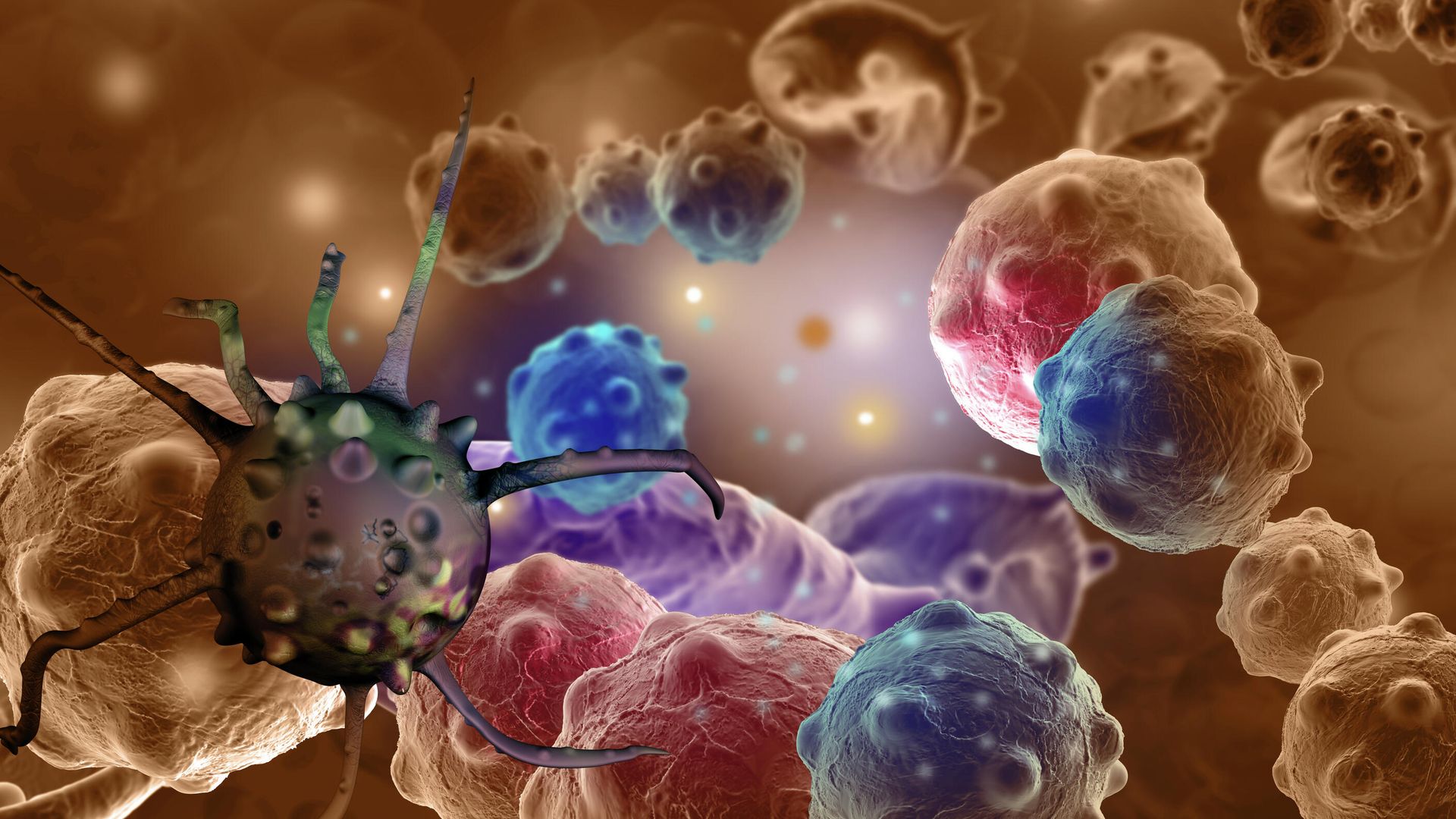 Раковая клетка Раковая клетка - РИА Новости, 1920, 15.09.2020
